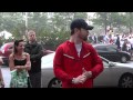David Cook Race For Hope Greeting his Team 5/6/2012