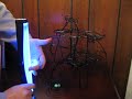 Glowing Black Light Rolling Ball Sculpture Glowing Black Light Rolling Ball Sculpture
