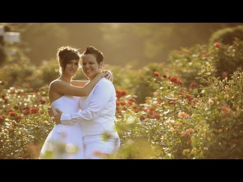 WATCH: What happens when women get married across from Westboro Baptist