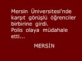 Mersin Üniversitesi Olaylar-1