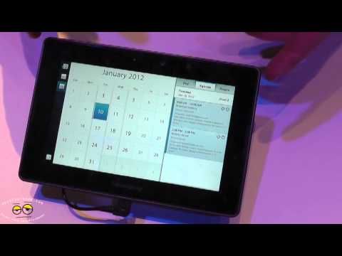 BlackBerry Playbook OS 2.0 Walkthrough @CES 2012