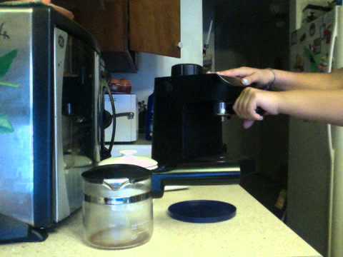 how to unclog krups espresso maker