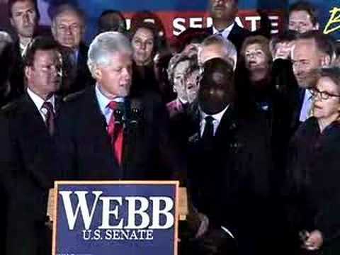 ELECTION EVE: President Clinton at ...