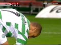 Celtic v. Bas...foul on Petrov,Larsson slots home!