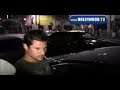 Nick Lachey and Vanessa Minnillo Leaving Katsuya. Nick Lachey and Vanessa Minnillo Leaving Katsuya.