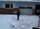 Shoveling Snow in the Palouse