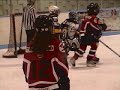 Saves by 9 year-old Girl Goaltender Lauren
