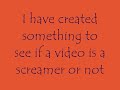 How to detect a screamer