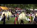 Many Japanese girls -- Fan dance -- Tozenji Shishi-Odori