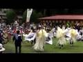 Many Japanese girls -- Fan dance -- Tozenji Shishi-Odori