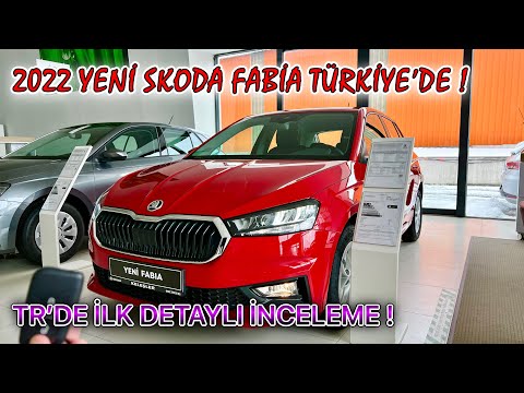 TR’DE İLK ! | 2022 YENİ SKODA FABİA TÜRKİYE’DE SATIŞTA ! | VW POLO’DAN İYİ Mİ ? | 1.0 TSI 110HP DSG