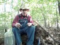 Fiddeling And Widdeling Wood with The Tractor Mann Walking for Stress Relief