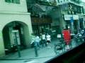 Macau City view on bus