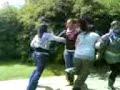 the girls dancing at groby col.