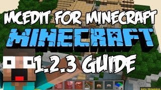 MCEdit for Minecraft 1.2.3 Anvil Working Version - Guide