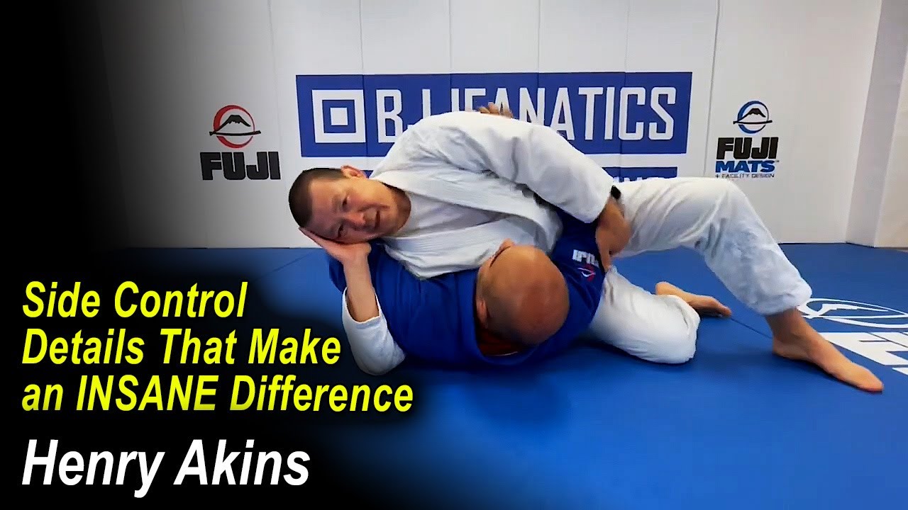 Rickson Gracie Black Belt Shows “Chill Out" Side Control (Scarf Hold