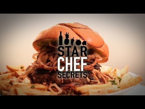 chef secrets - Top Chef Ilan Hall teaches you how to take an awesome burger to the next level with onions from crispy, caramelized to fried plus how to elevate the standard...