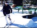 Advanced Snow Skiing Tricks : Outside 720 Rail Snow Ski Trick