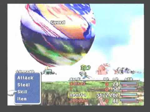 how to cure mini ff9