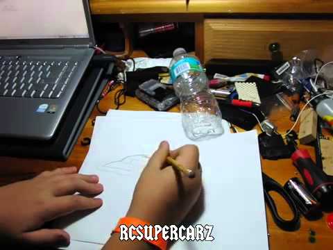 how to draw rc car