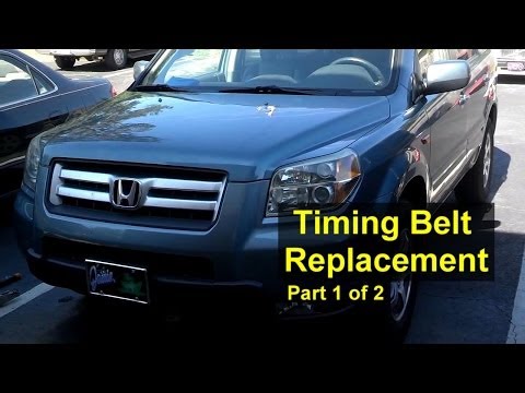 Honda Pilot Timing Belt and Water Pump Replacement Part 1 of 2 – Auto Repair Series