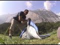 Wingsuit base jump