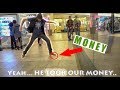 MONEY Fishing Line PRANK (Security Called)