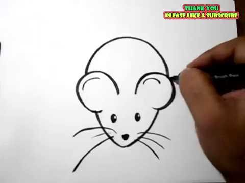 video-linktoworks-How to Draw a Rat Easy drawing for kids | YZArts - YouTube