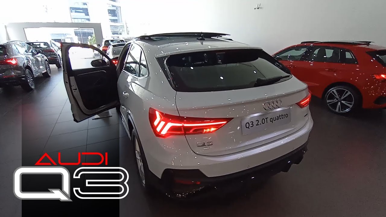 NOVA AUDI Q3 QUATTRO 2.0 TURBO 2023 COM PACOTE S LINE SPORTBACK