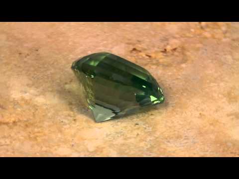 Prasiolite From Brazil Precision Cut Weighs 15.18 Carats 