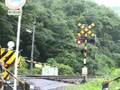 踏切風景－高山本線キハ８５系ワイドビューひだ１５号（鵜沼→坂祝）2008年6月29日撮影