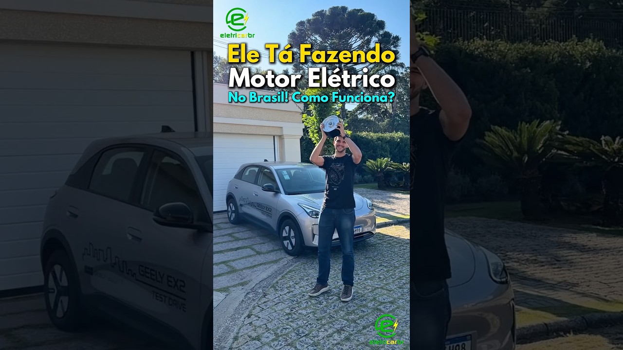 Ele tá Fazendo Motor de Carro Elétrico, Bateria e Outros Itens no Brasil!