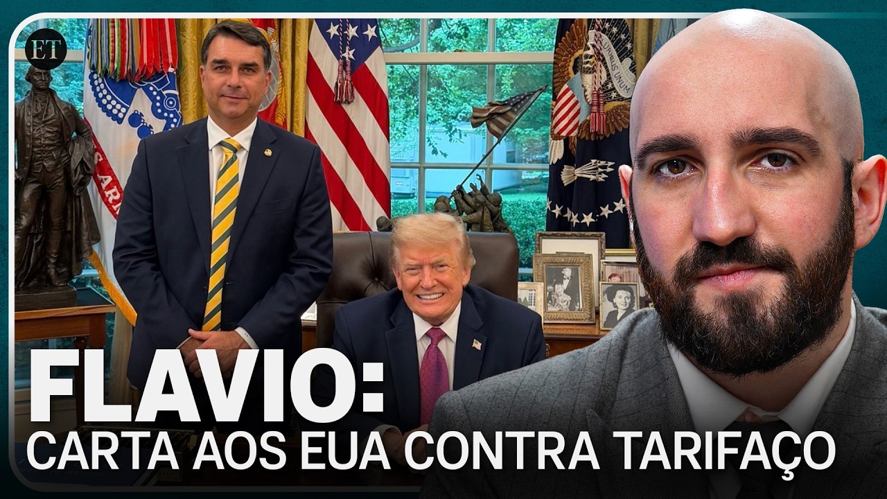 🔴 Flávio e Gov. Lula mandam cartas aos EUA contra tarifaço; Ucrânia; OTAN e+