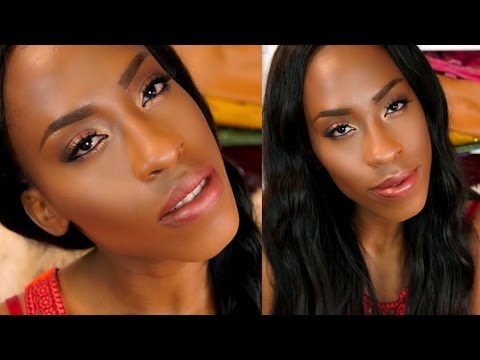 Bridal Makeup Tutorial: Wedding day inspiration for dark ...