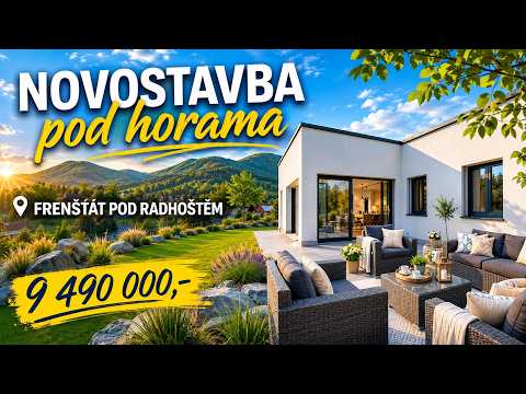 Video Moderní novostavba pod Beskydami s výhledem na Radhošť a Velký Javorník