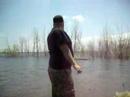 Josh afraid of water