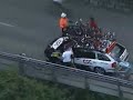 Fränk Schleck Crashes Into Ravine (Tour de Suisse) Fränk Schleck Crashes Into Ravine (Tour de Suisse)