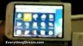 Supuesto video del HTC Dream Phone