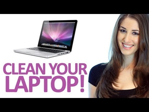 how to clean a laptop screen