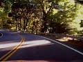 motoring in the mini cooper s up highway 9 from redwood gulch to highway 35.