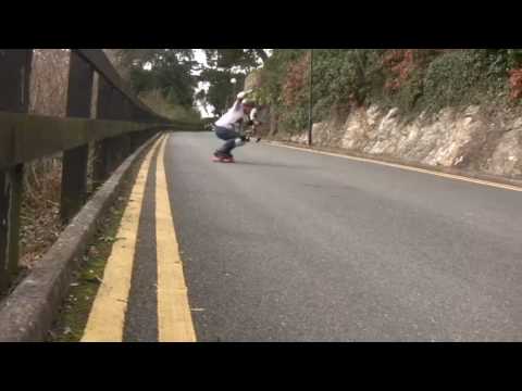 Mark Short 360s on a Dee-Lite Nemesis Longboard