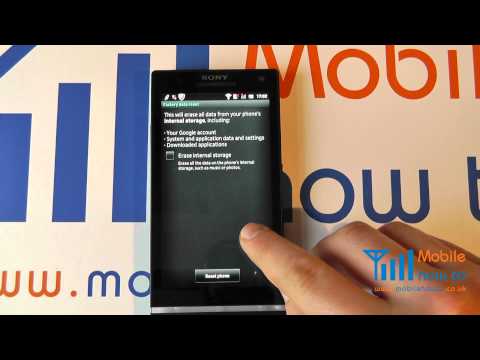 how to recover sony xperia s