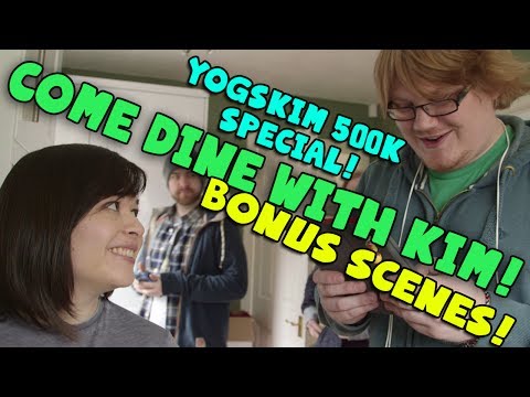 YOGSKIM 500k Subscriber Special! Come Dine with Kim BONUS SCENES!
