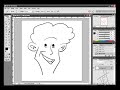 Funny face drawing