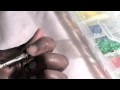 Tutorial Gel Nails: Black Tips with Mylar