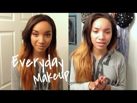 how to look pretty with acne and no makeup