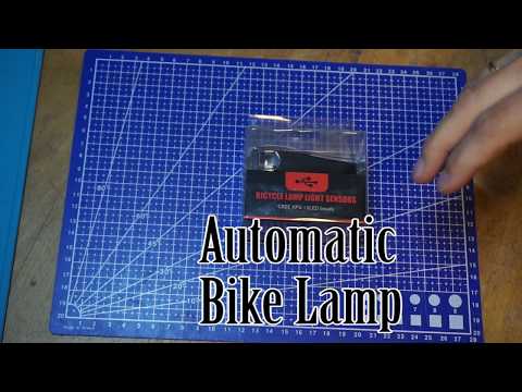 Another automatic bike light from Banggood