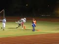 julian throw to 1 yard line