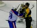 Lindros breaks Thornton.. Lindros breaks Thornton..