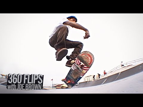 Joe Brown AKA Brizzown shows you how to do the perfect 360 flip (AKA Tre 
